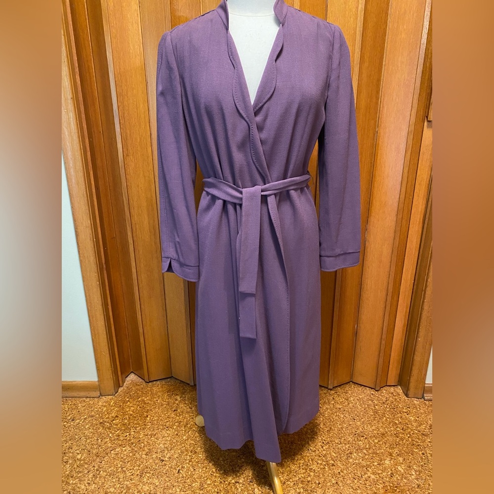Vintage Jax Lavender Coat Dress